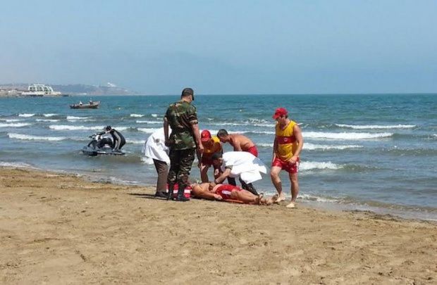 Altı nəfər batmaqdan xilas edildi