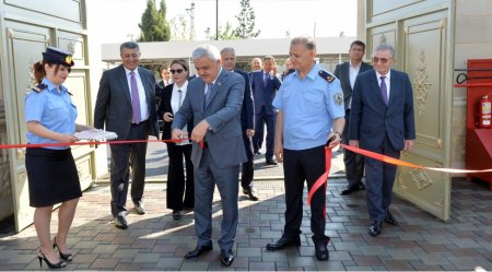 SOCAR-ın Fontana Qarşı Dağmədənxilasetmə Hərbiləşdirilmiş Hissəsinin yeni inzibati binasının açılışı olub