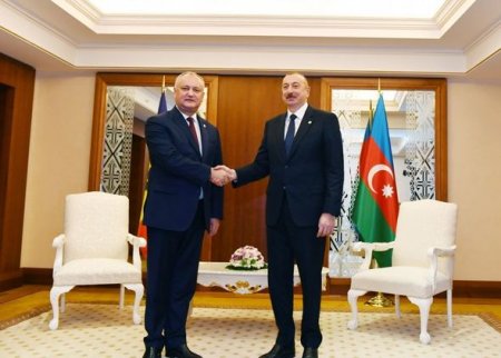 İlham Əliyev İqor Dodonla görüşdü
