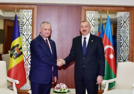 İlham Əliyev İqor Dodonla görüşdü