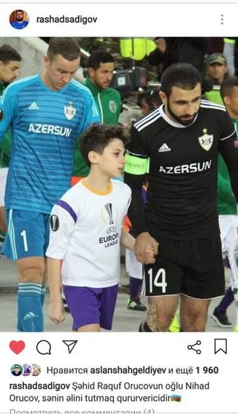 Rəşad Sadıqovdan həssas paylaşım Rəşad Sadıqovdan həssas paylaşım
