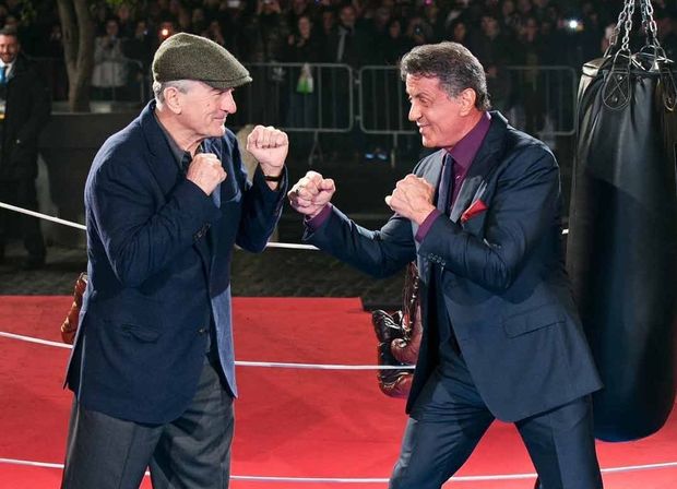 Stallone rinqdə De Niroya qarşı