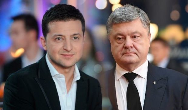 Poroşenko debatlara Zelenski olmadan başladı