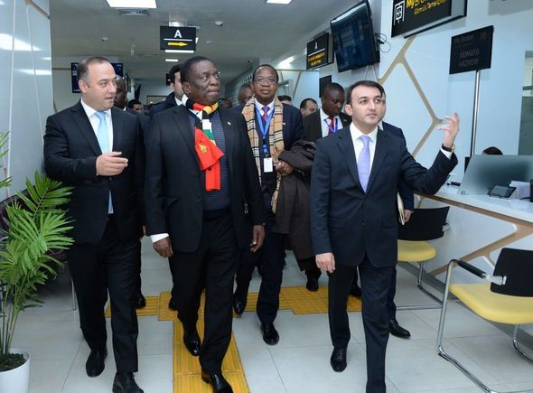Zimbabve prezidenti “ASAN xidmət”də Zimbabve prezidenti “ASAN xidmət”də